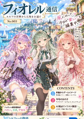 【エルフの創作雑誌】フィオレル通信 003