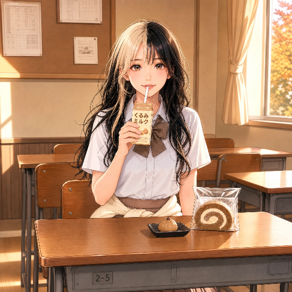 一緒におやつタイム♪アニメver（くるみちゃん）