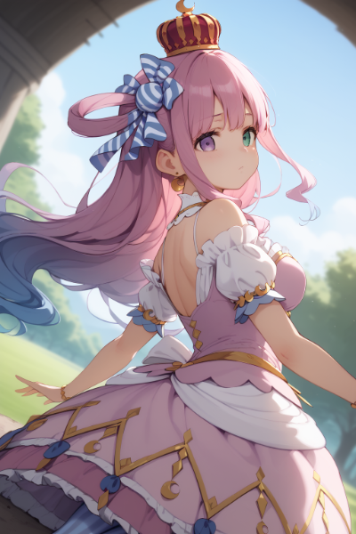 振り向きルーナ