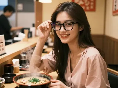 一連の様子『メガネチャレンジ👓』