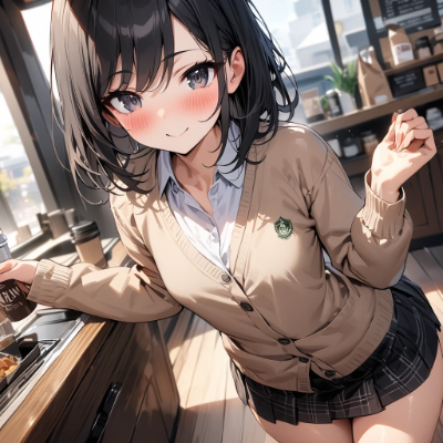 黒髪の女の子26