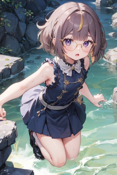 川遊びアーニャ