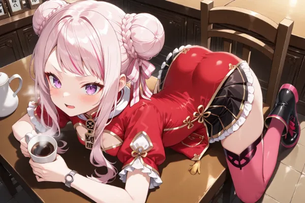 コーヒーブレイク　ヒメちゃん