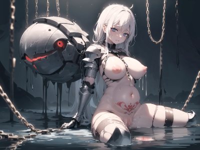 魔物の嫁にされた女騎士