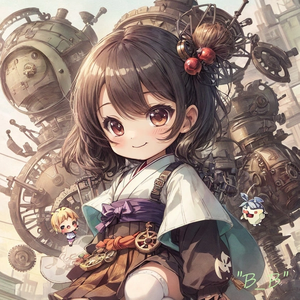 スチームパンク（大正ロマン） 	chibi あいら の愉快な冒険S2：3