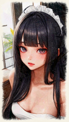 long hair