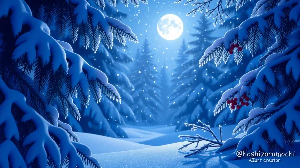 ミッドナイトブルーの魔法 🌙