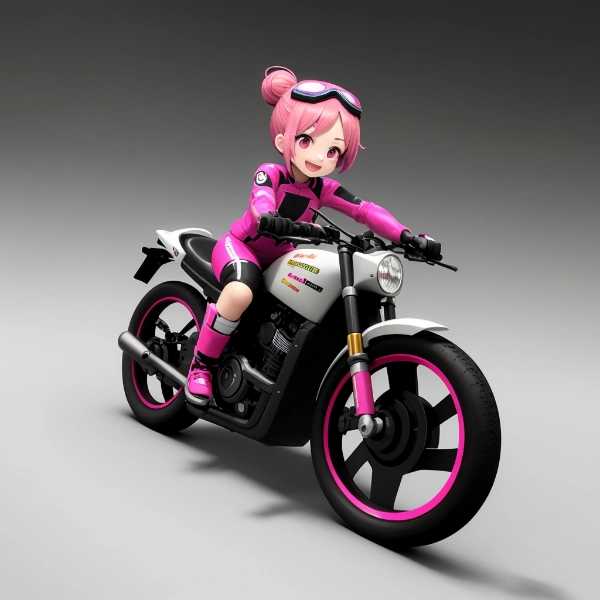 うちの子フィギュア　バイク編1