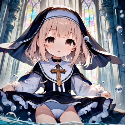 水没教会のシスター