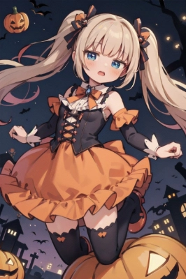 ハロウィンの魔法少女✨