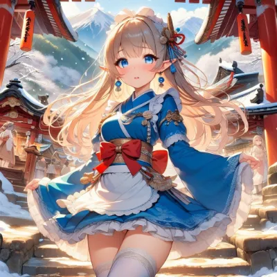 夕暮れ