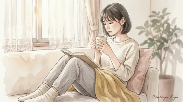 休日・穏やかな午後の読書