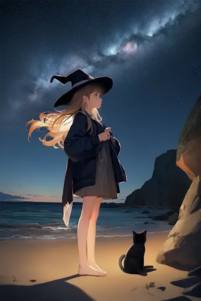 星海の魔女と黒猫の約束