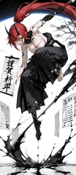 黒白混淆