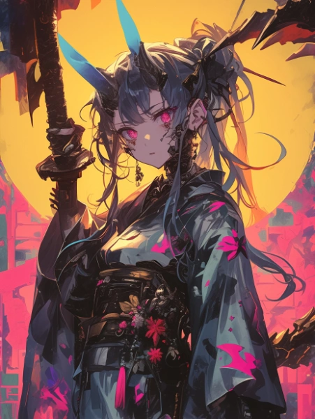 逢魔ヶ刻とサイボーグ鬼娘