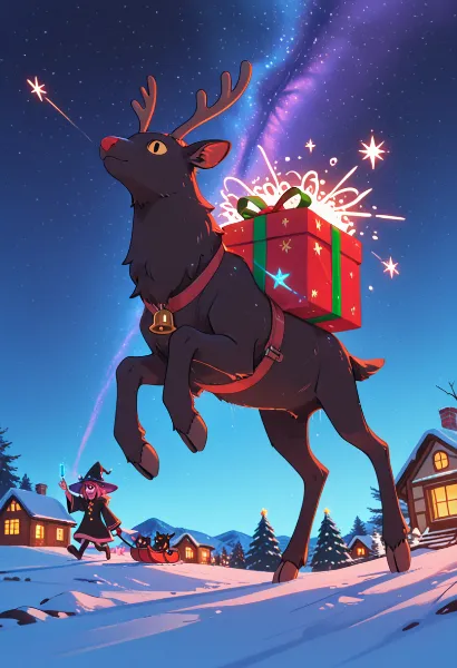 星空を駆ける魔法の贈り物
