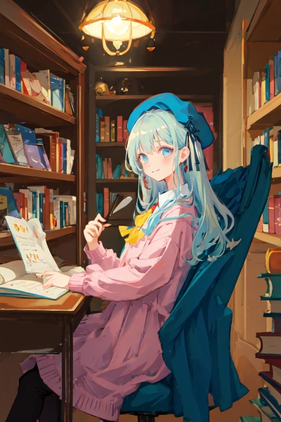 たくさん読んで賢くなるよ！