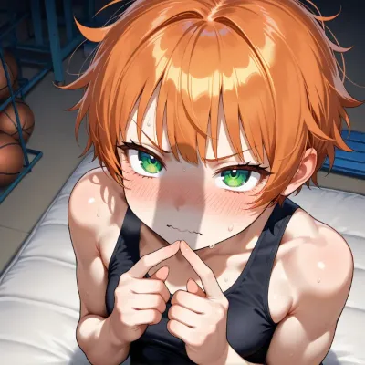 躊躇う緑の瞳と指先の物語