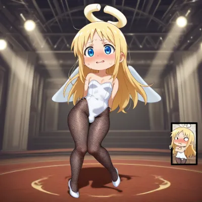 ♂天使のステージパフォーマンス