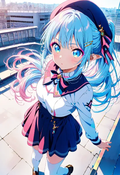 屋上の風が光を運ぶとき