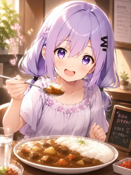 カレー(๑´ڡ`๑)