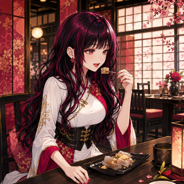 おやつ/くず餅（いろはちゃん）