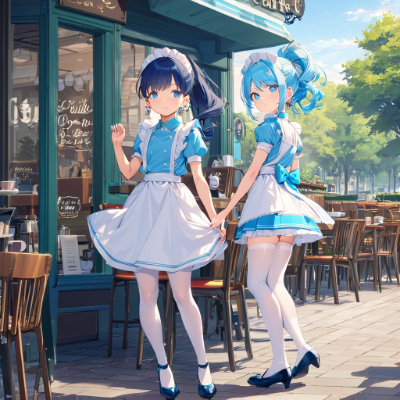 お昼のレストラン