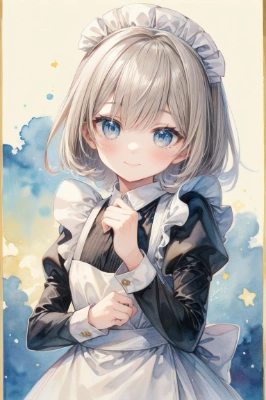 ｢ご主人様、お嬢様、今年もお疲れ様でした！｣
