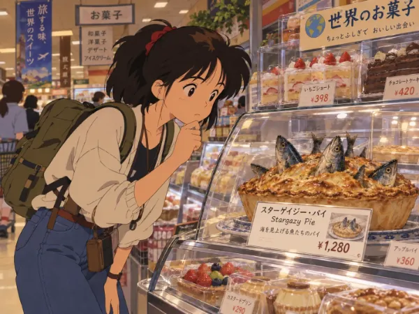 旅先で見つけた不思議なパイ