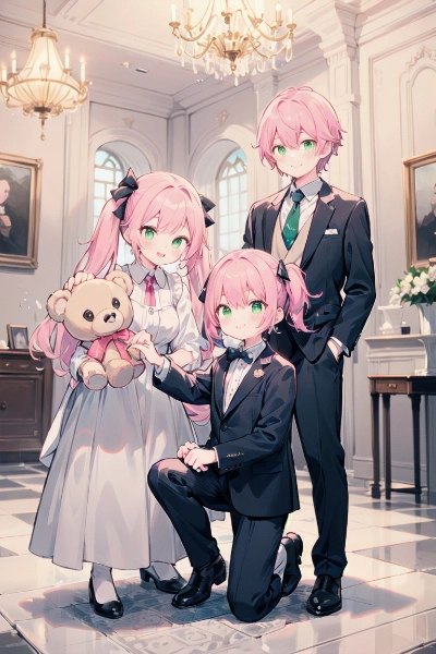 お嬢様と2人の執事