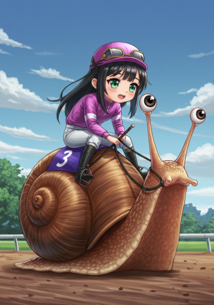 競でんでんむし