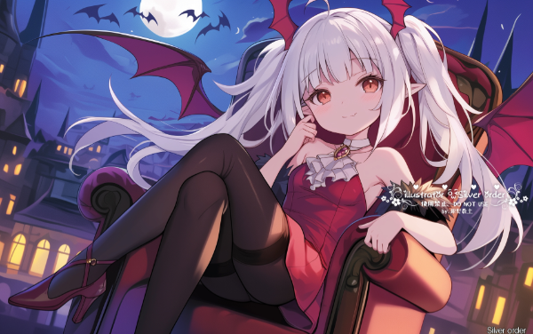 夜の魔界へようこそ、愚かな人間さん