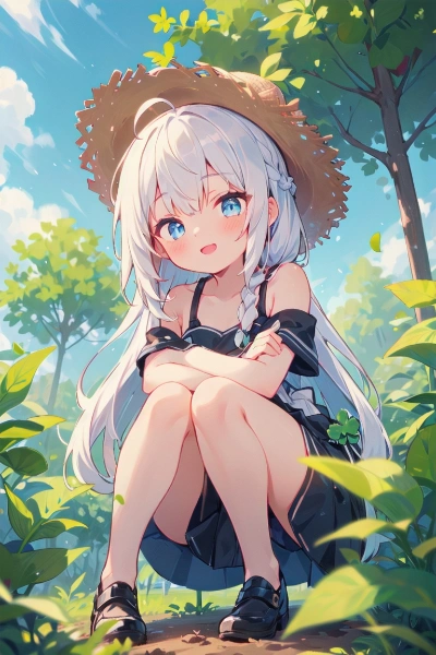 四葉のクローバー探し