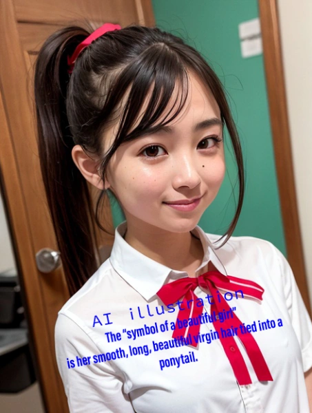 美少女のシンボルはポニーテール