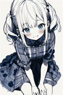 じーっと