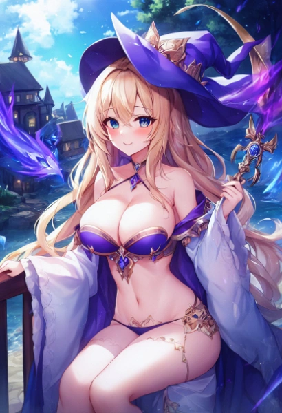 魔法使いのお姉さん