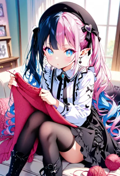 編みかけの夢に触れる瞳