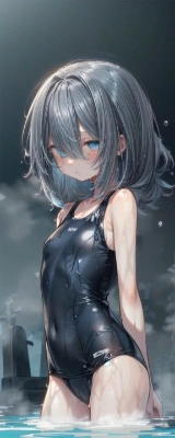 スク水の悪霊(おふざけ)
