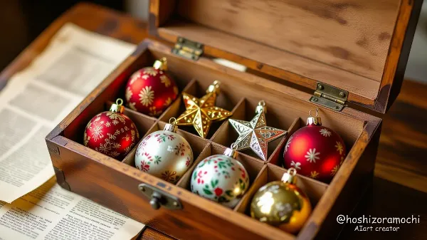 ヴィンテージオーナメントの宝石箱 🎁