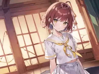 #43 赤髪少女