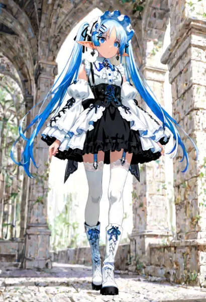 青髪のエルフと失われた遺跡の秘密