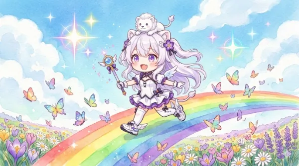 虹駆ける魔法少女