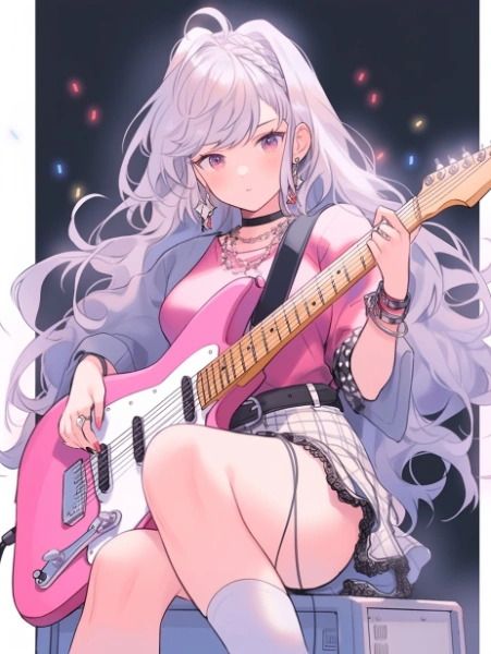 No.1411 ガールズバンドの女の子