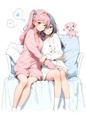 sofa girls