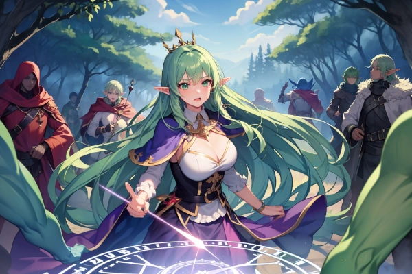 エルフさんみんなで魔物退治