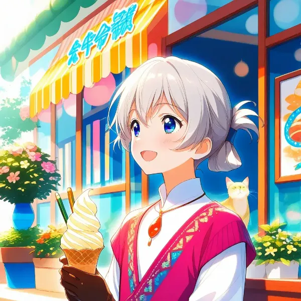 【習作】ソフトクリーム