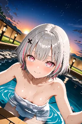 [動画]温泉セナちゃん