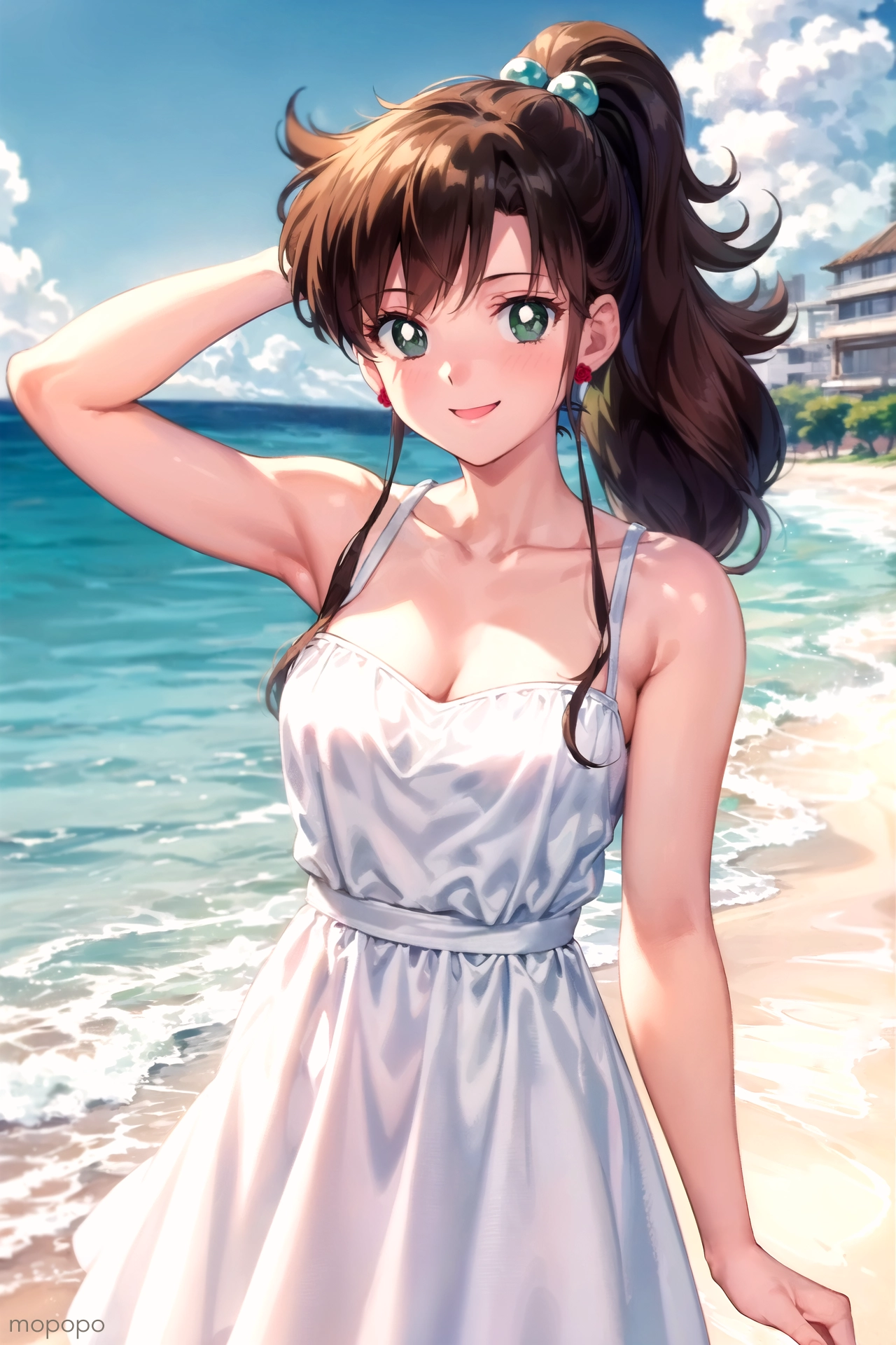 うさPハウス・1/8・木野まこと・ハイスクールまこちゃん まこちゃんの夏 - mopopoの作品 - Aipictors - AI画像投稿サイト・生成