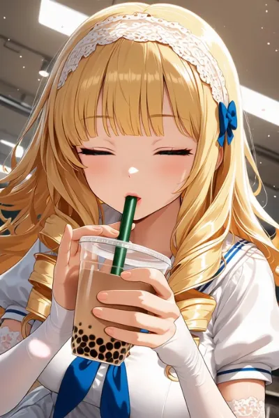 お嬢様のちゅー♡