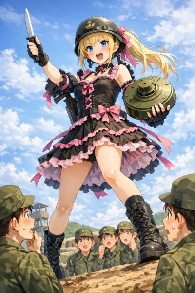 ブロント少尉の地雷系除去講義